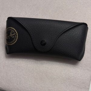 Authentic Ray-Ban Black Sunglasses Case | Snap Closure